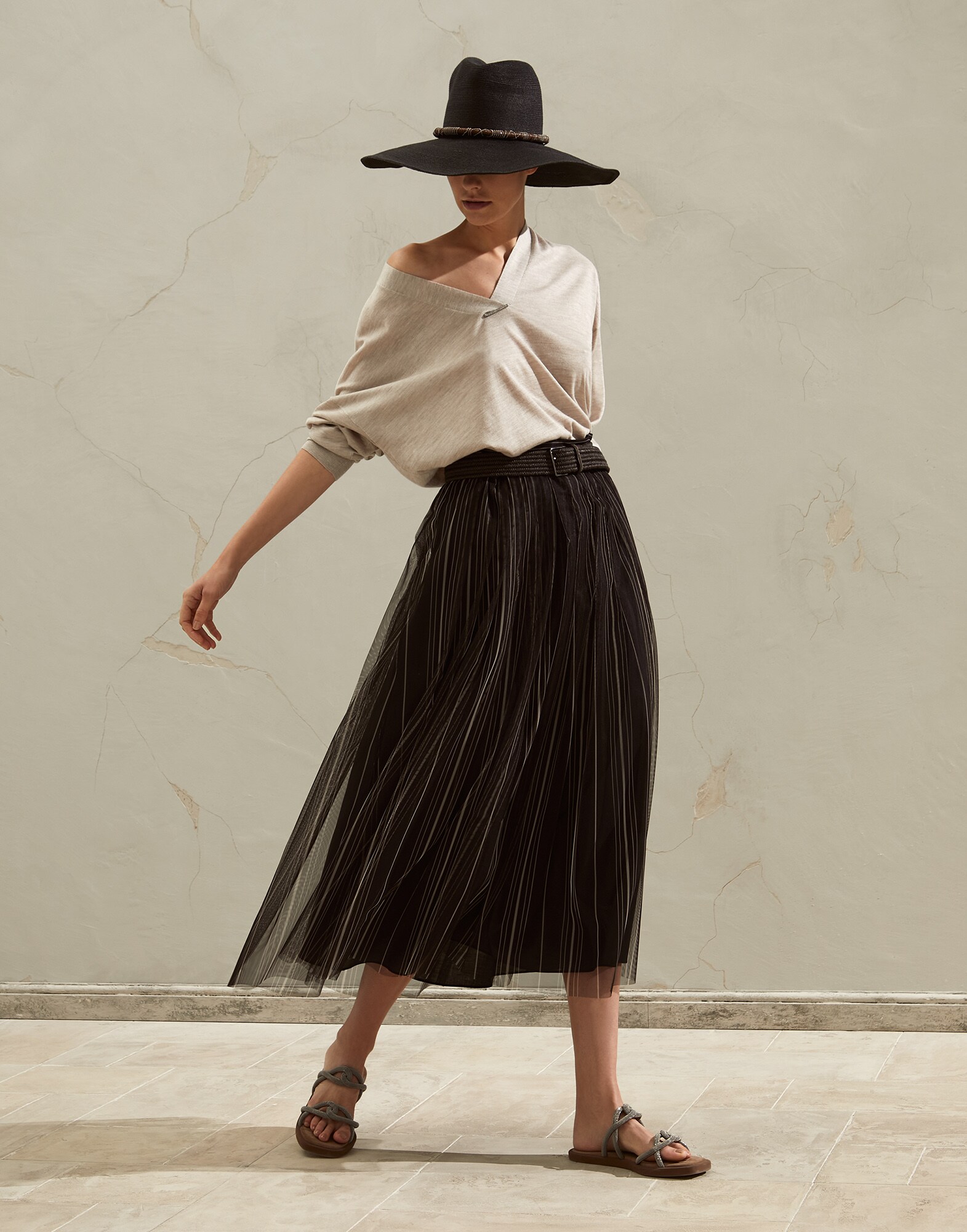 Джемпер с круглым вырезом - Look