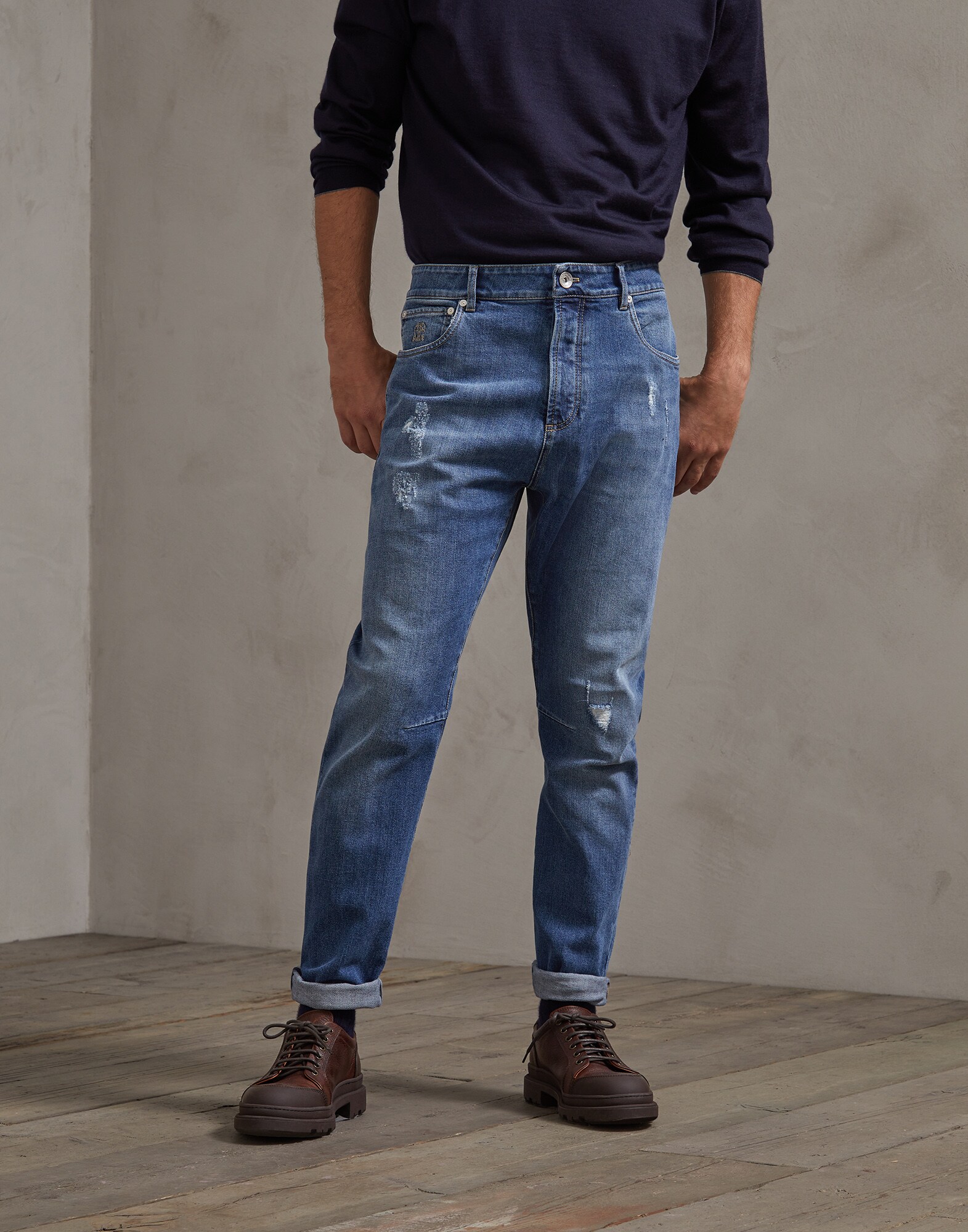 Pantalons en Denim - Front