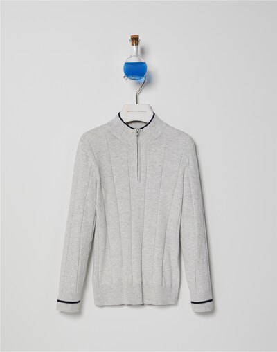 High Neck Sweater - Front view