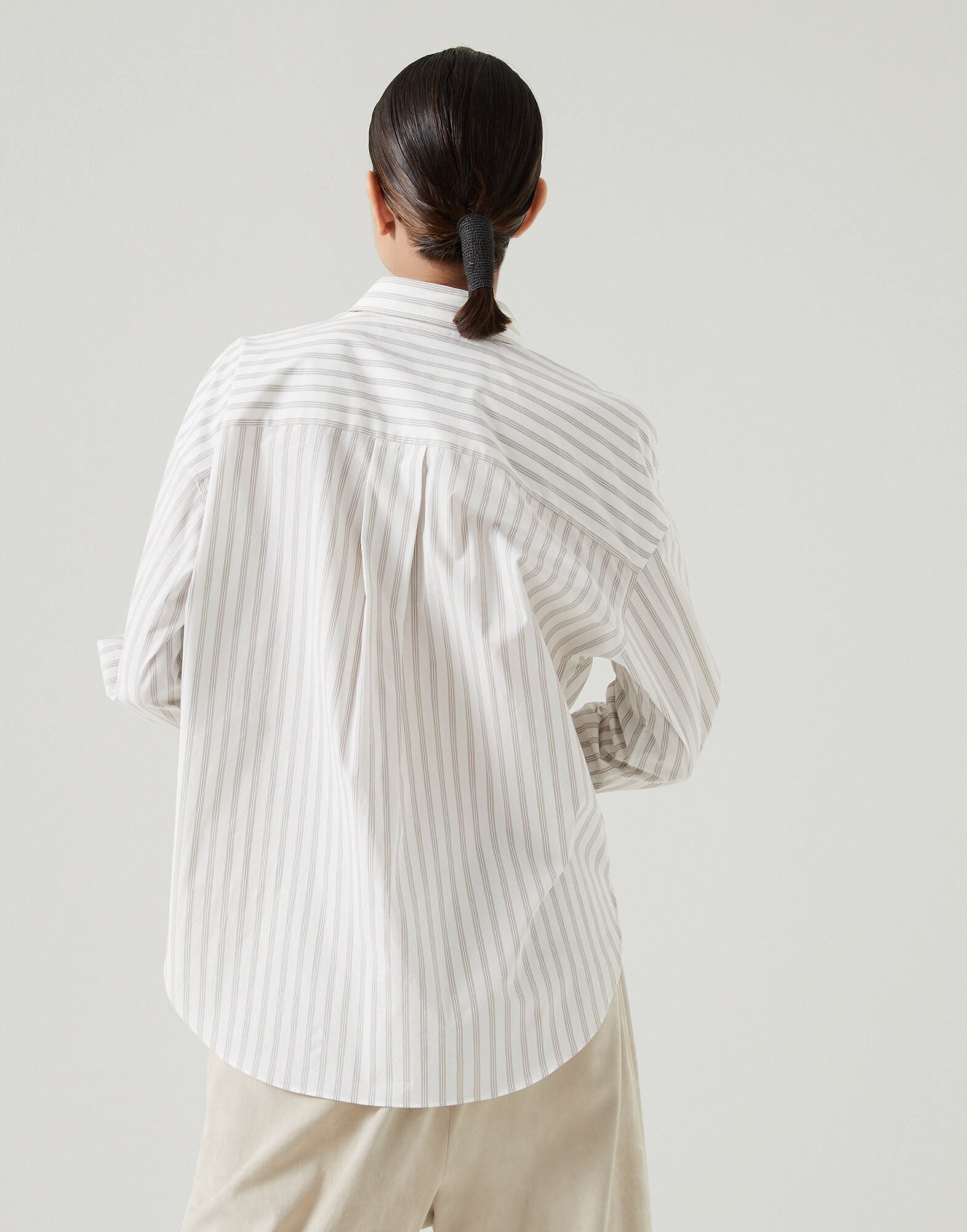 Cotton Shirt - Back view