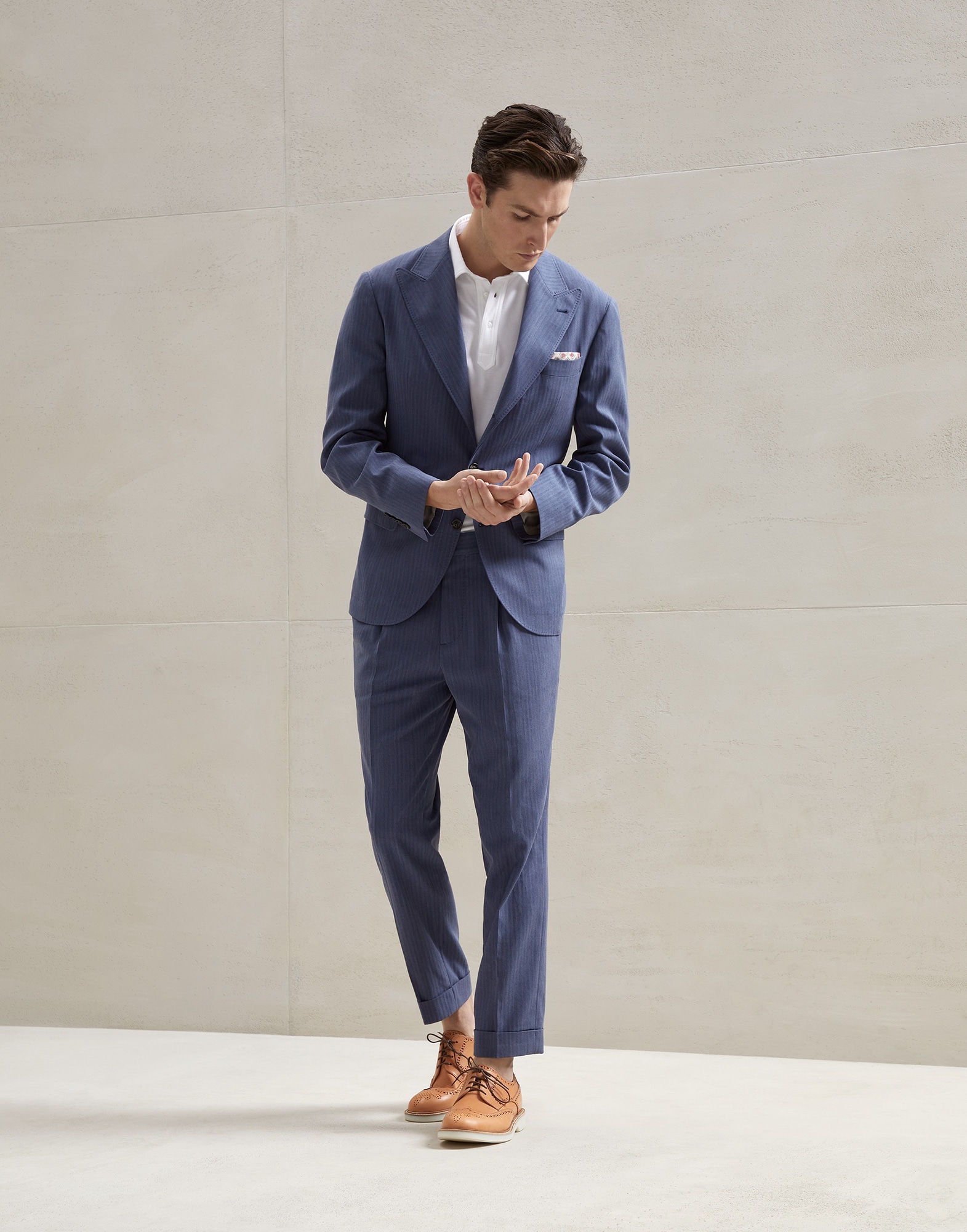 Men's elegant suits | Brunello Cucinelli