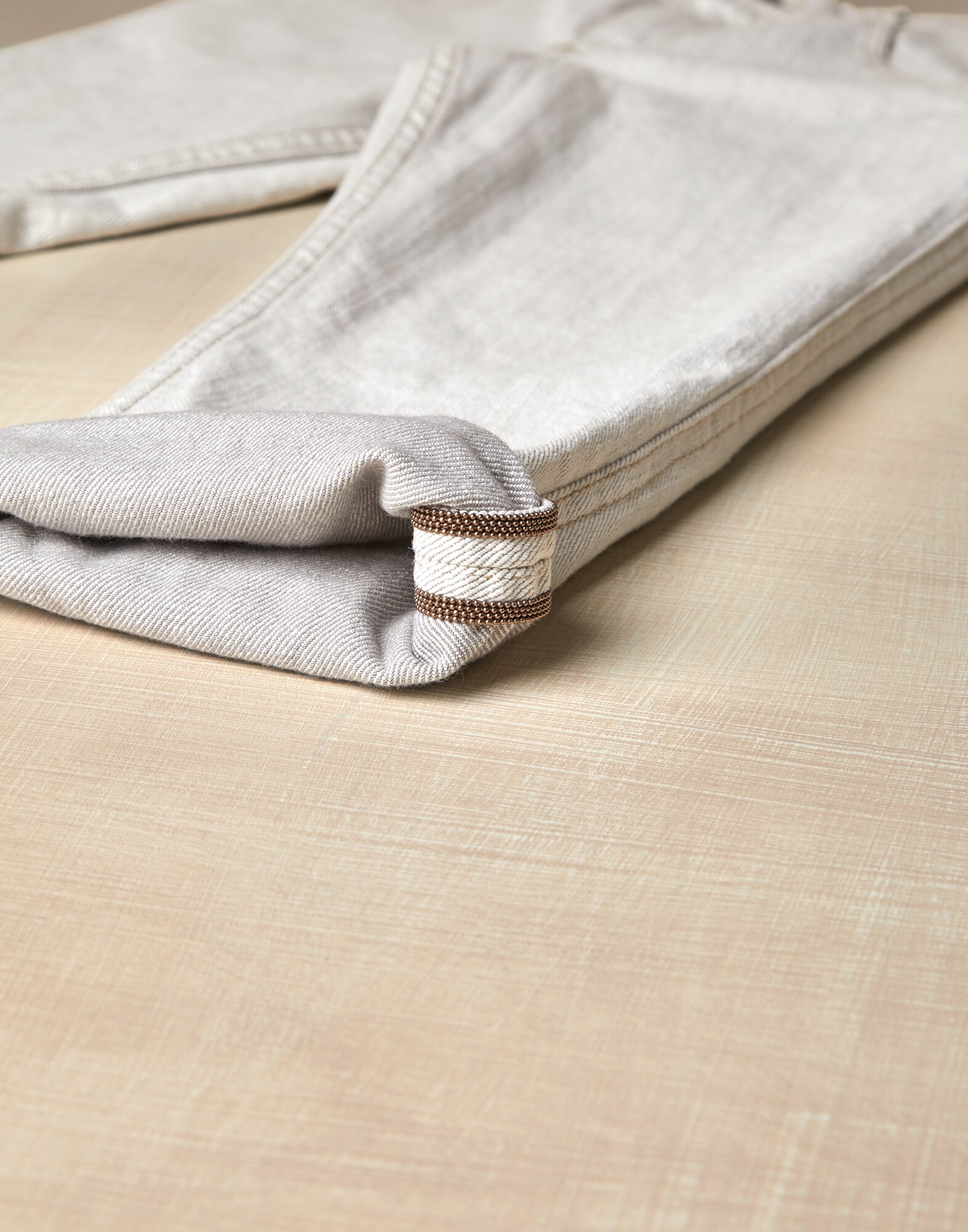 Hose aus Denim - Detail