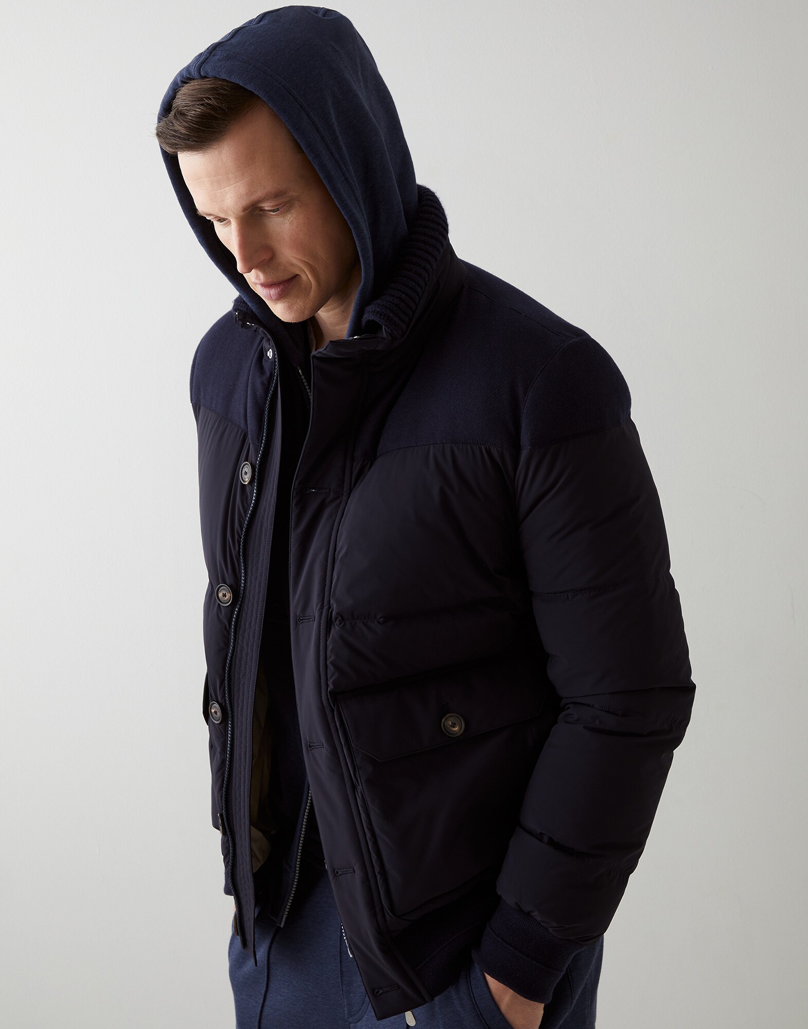 Down Jacket - Editorial view