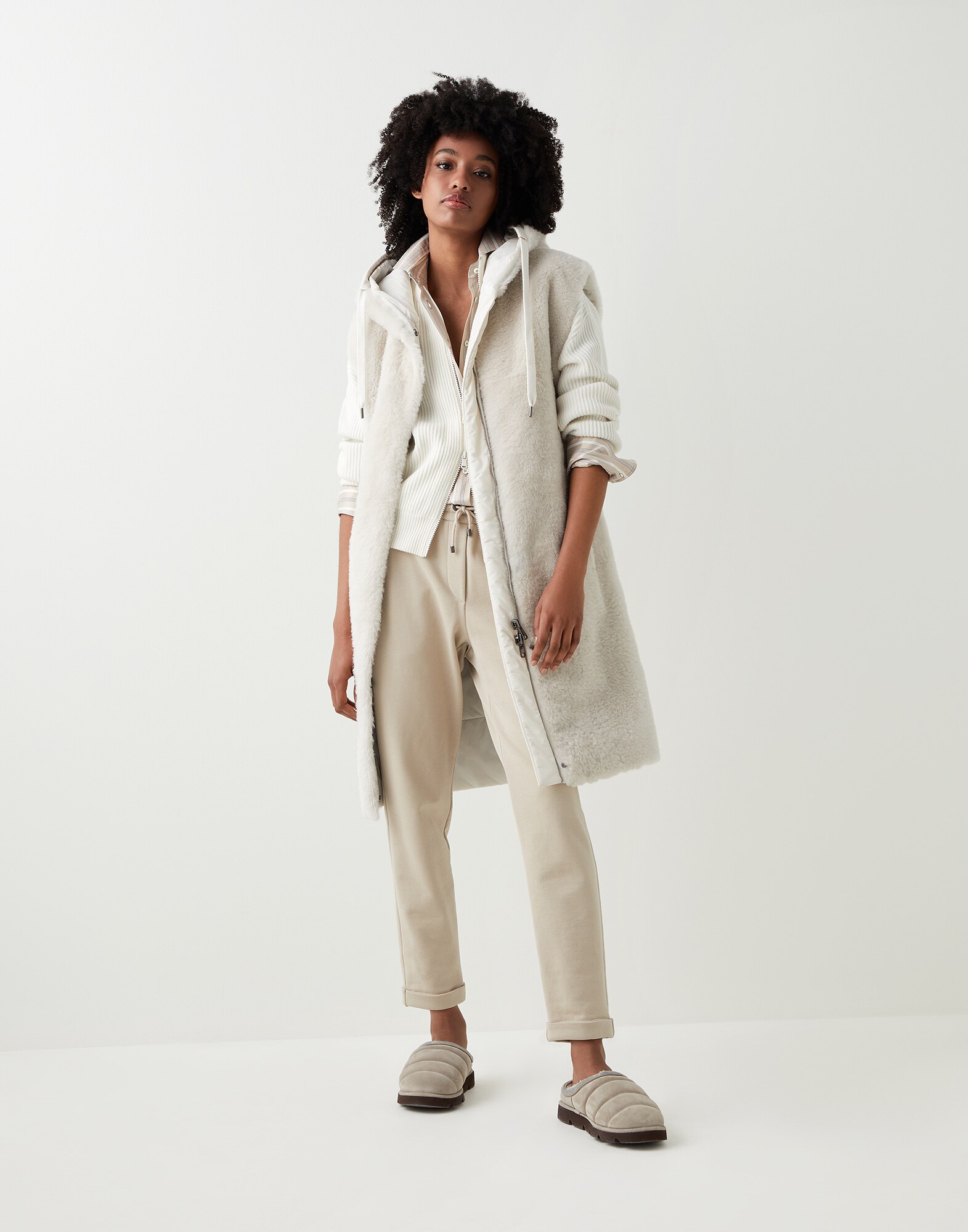 Chemise en Soie - Vue tenue complète