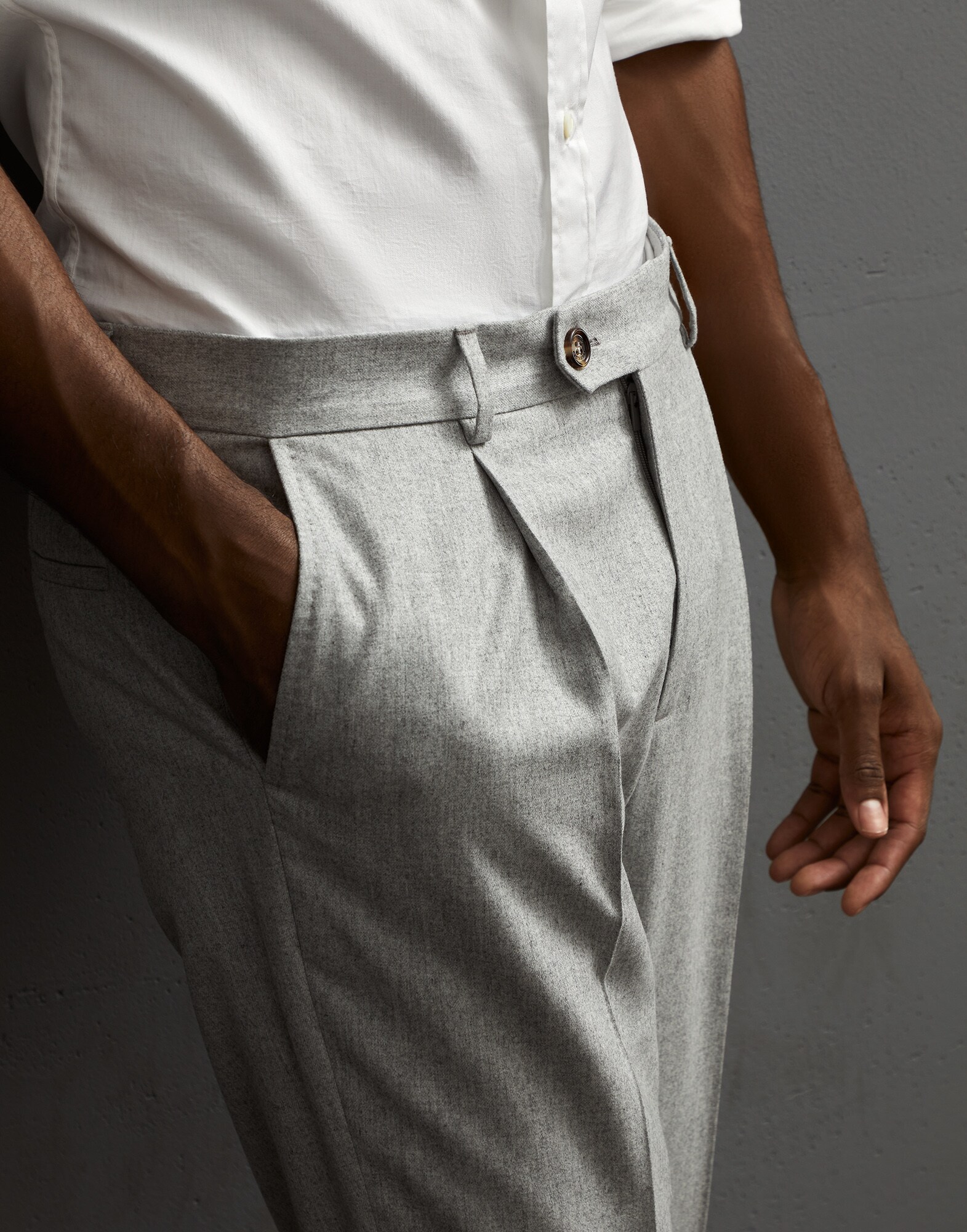 Pantalon à Pinces - Vue détail