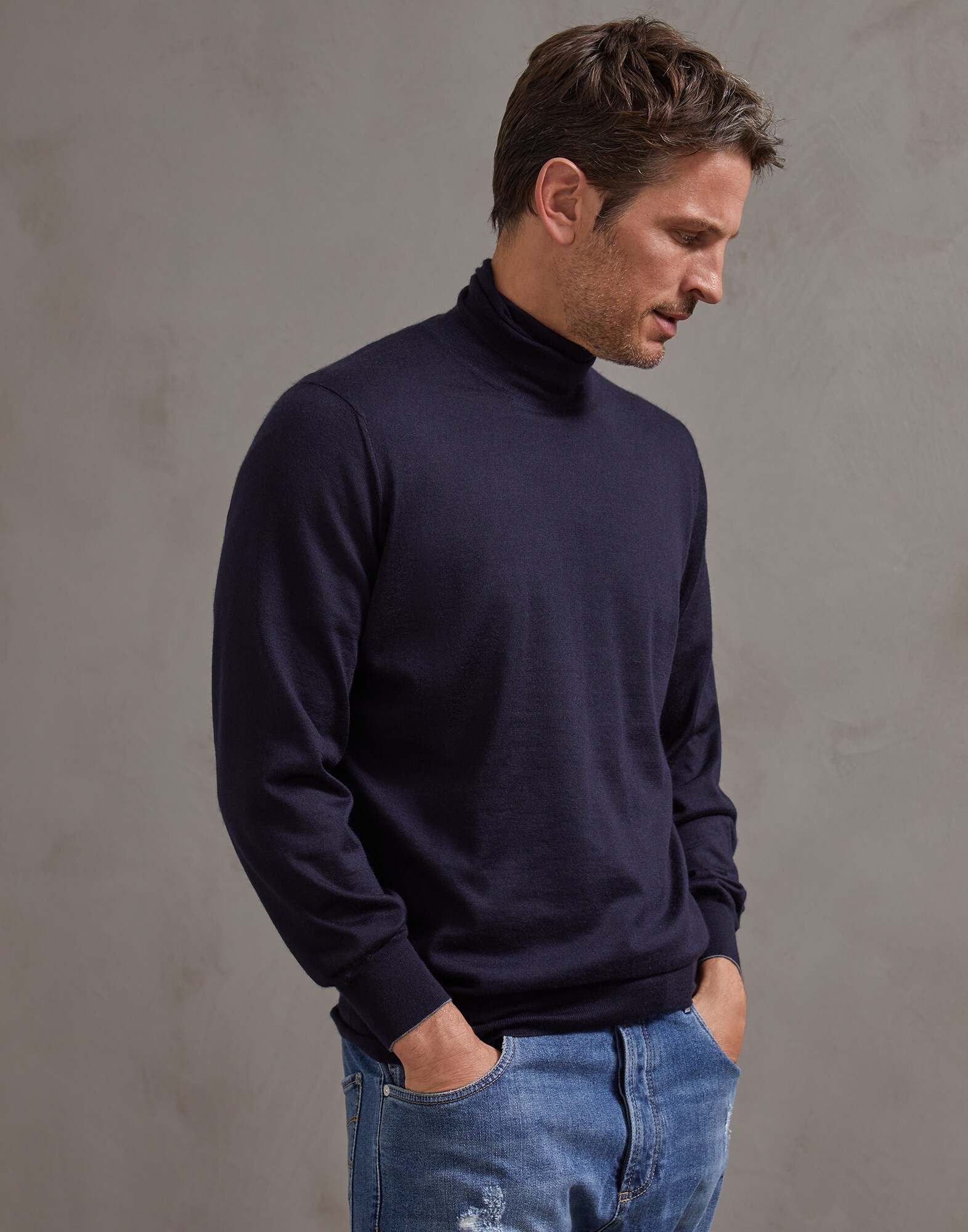 Jersey de cachemir y seda