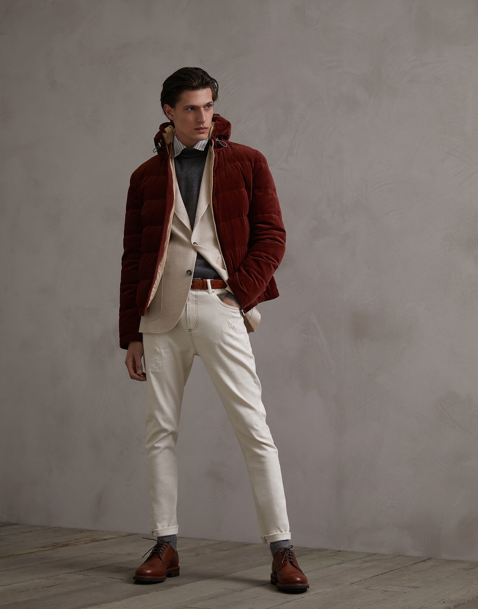 High Neck Sweater - Look