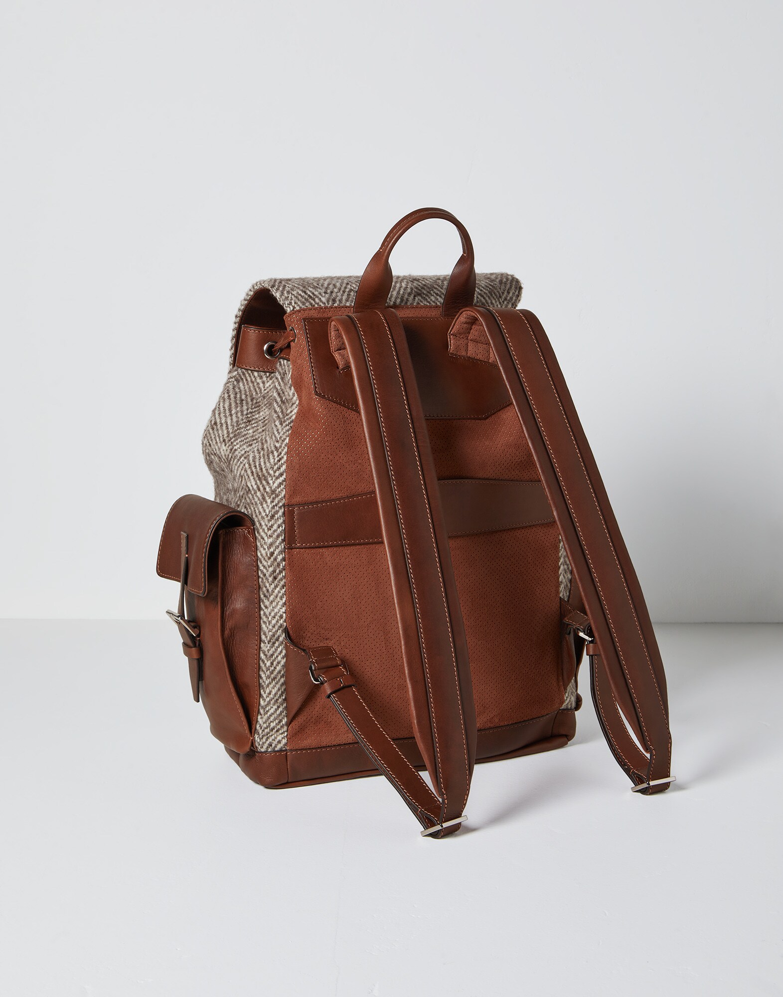 Sac à Dos Marron Homme 2 - Brunello Cucinelli