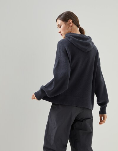 Hooded Sweater - Back view