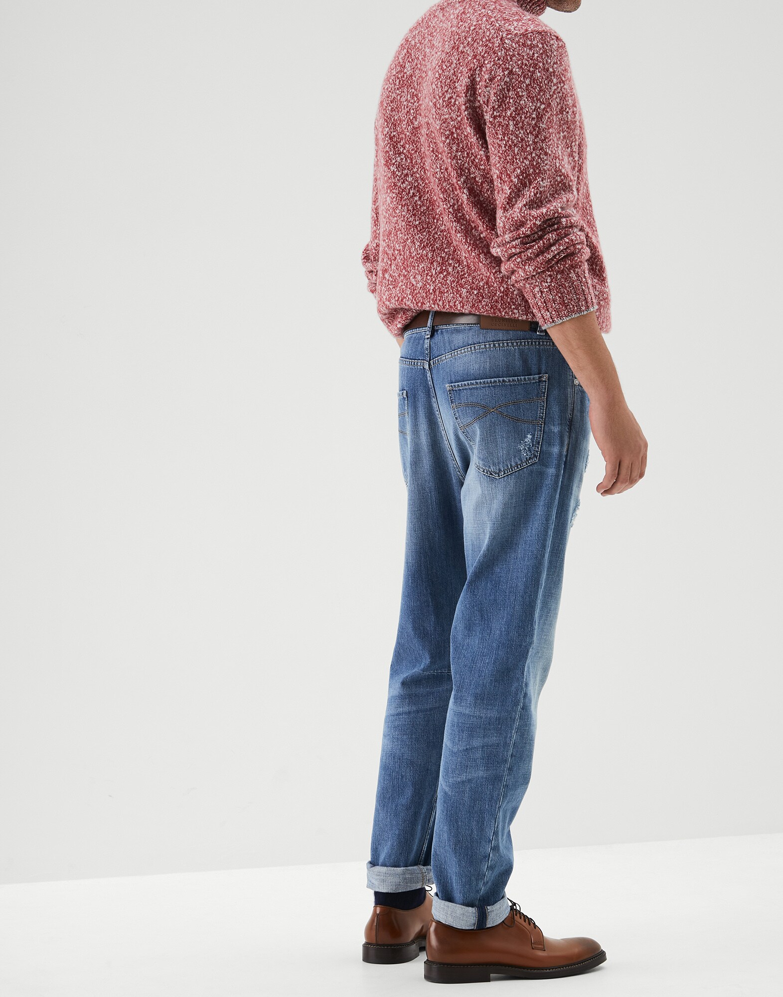 Denim Trousers - Back