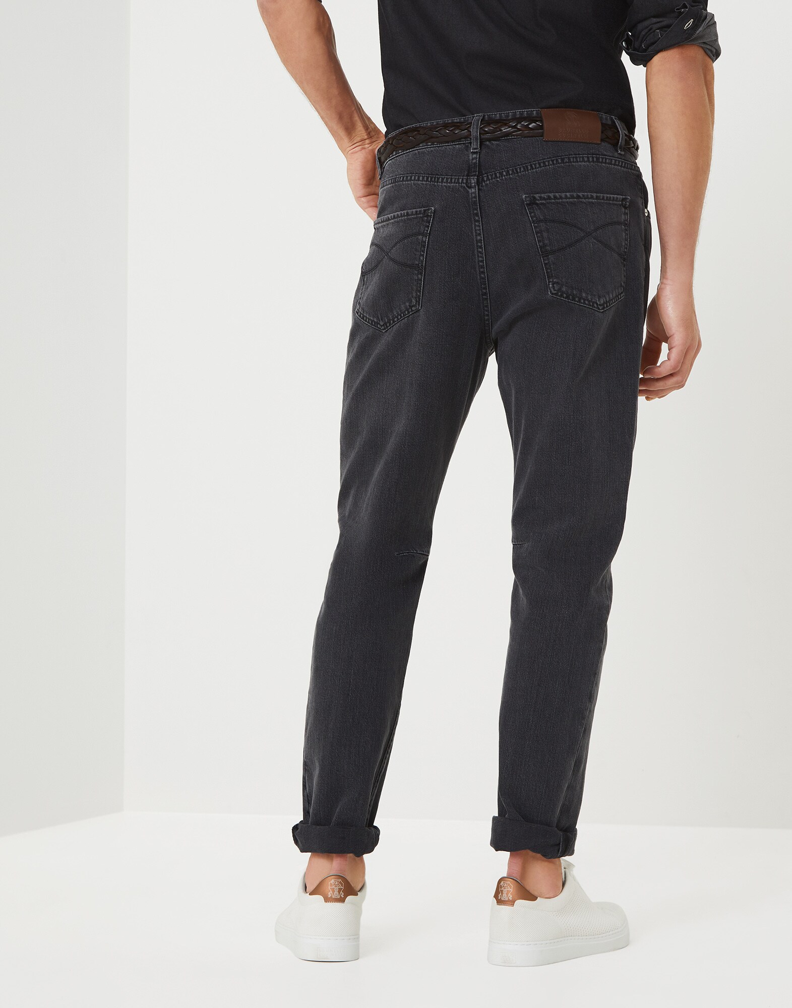 Denim Trousers - Back view