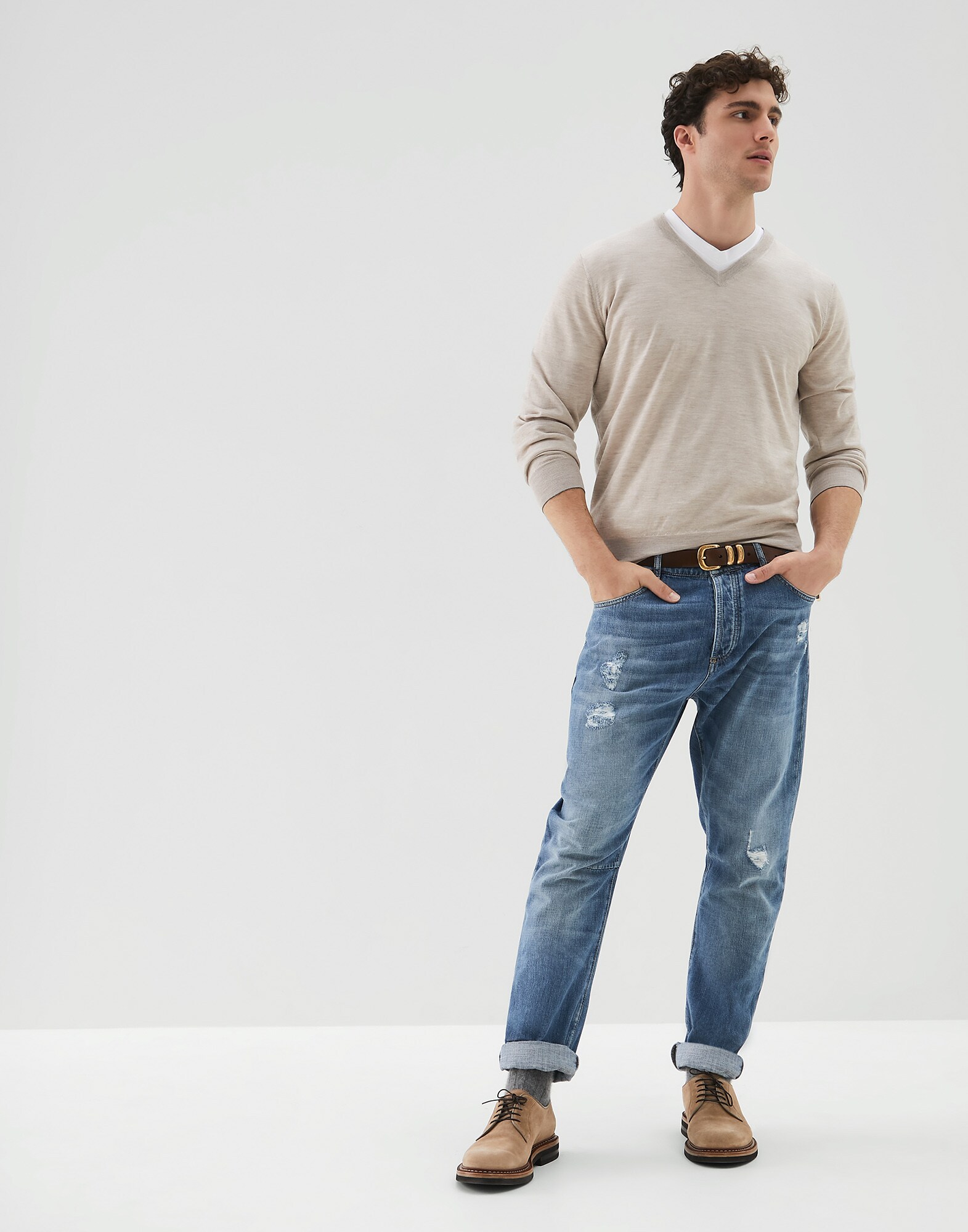 V-neck Sweater - Look