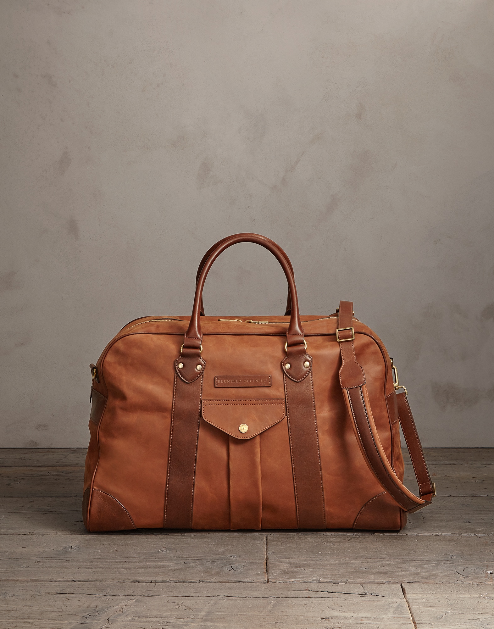 Leisure Bag Bark Man 1 - Brunello Cucinelli