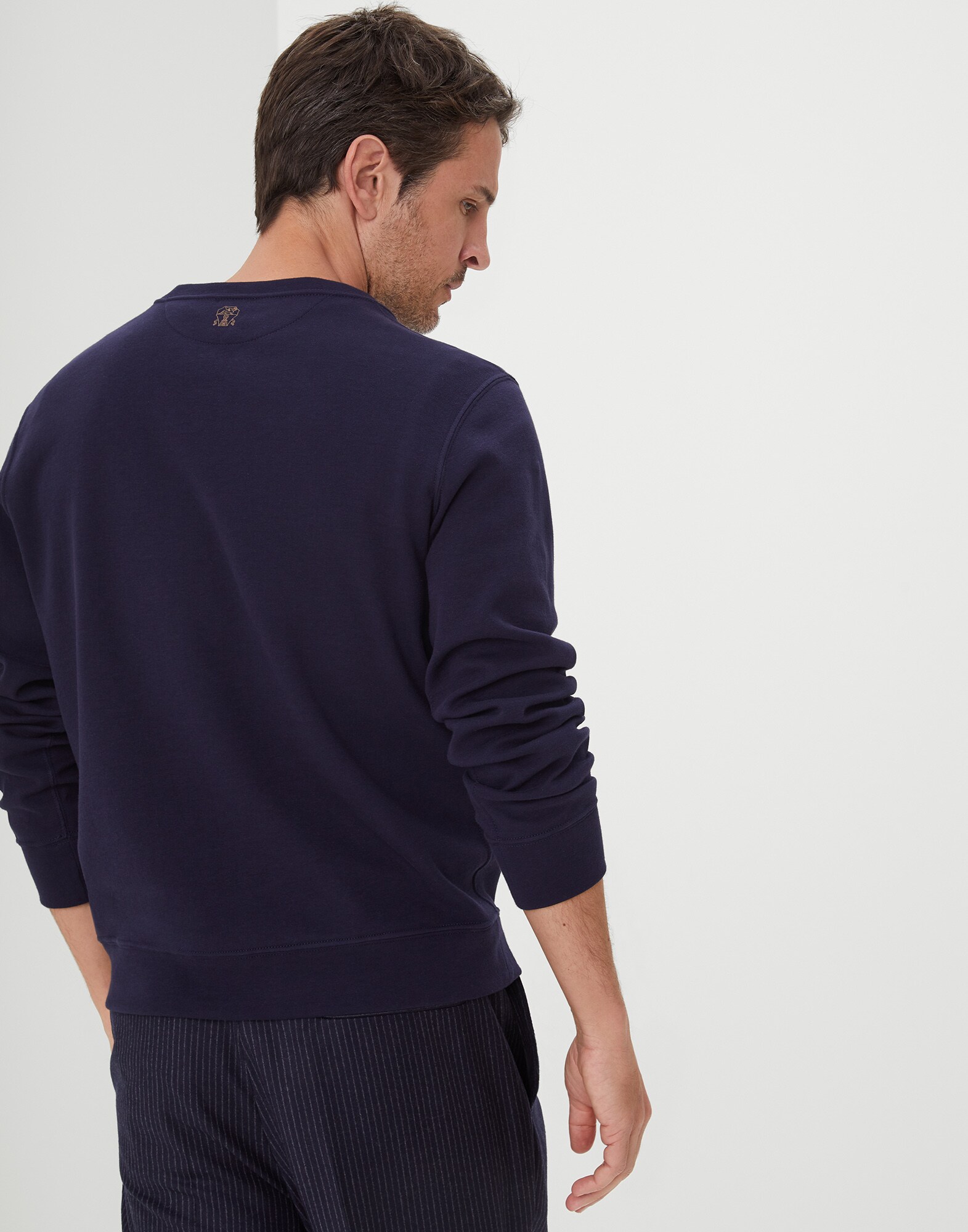 Sweatshirt Cobalt Homme 2 - Brunello Cucinelli