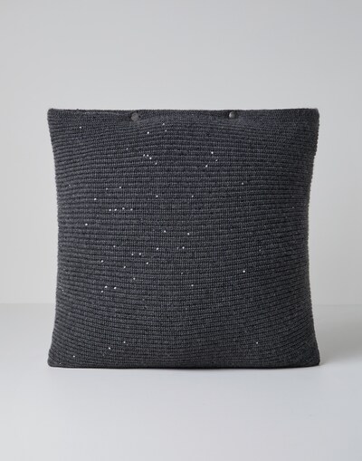 Knit Cushions - Back view