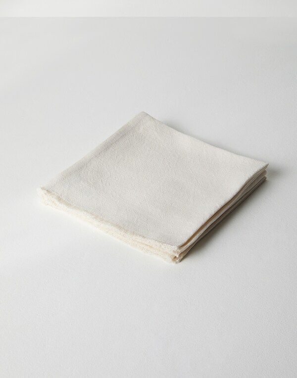 4-piece napkin set Natural Lifestyle - Brunello Cucinelli 