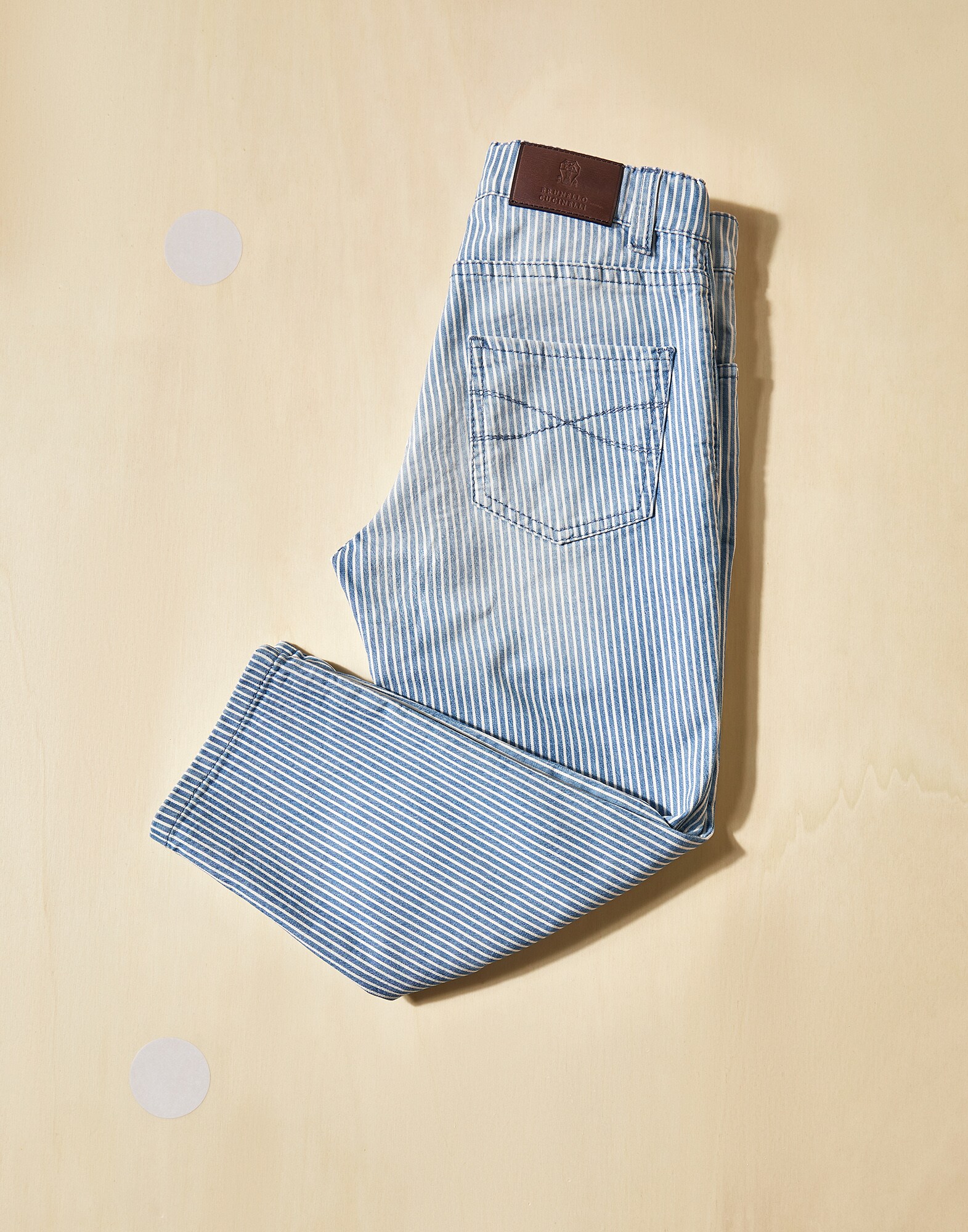 Denim Pants - Back view