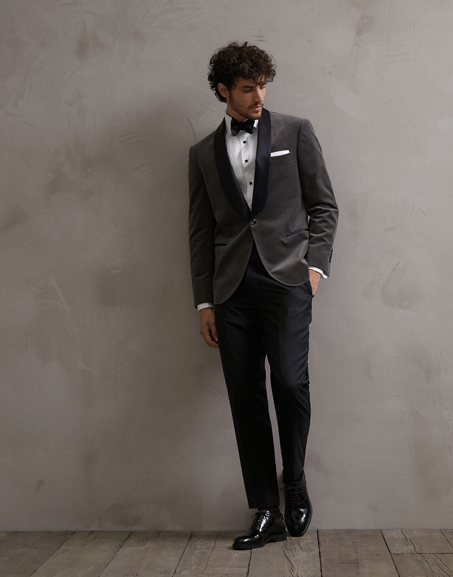Tuxedo Jacket Medium Grey Man 3 - Brunello Cucinelli