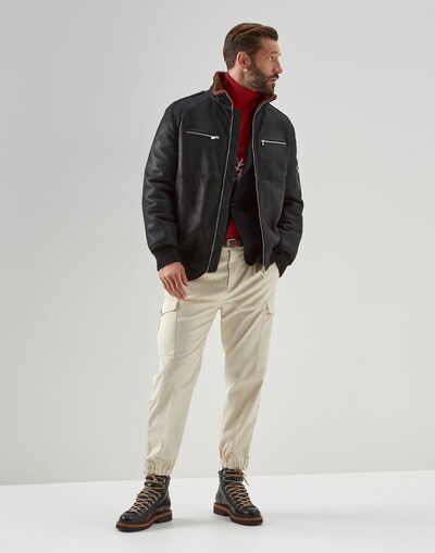 Chaqueta de Botonadura Simple - Vista look completo
