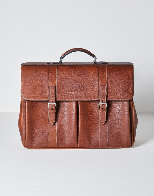 Briefcase Brown Man - Brunello Cucinelli 