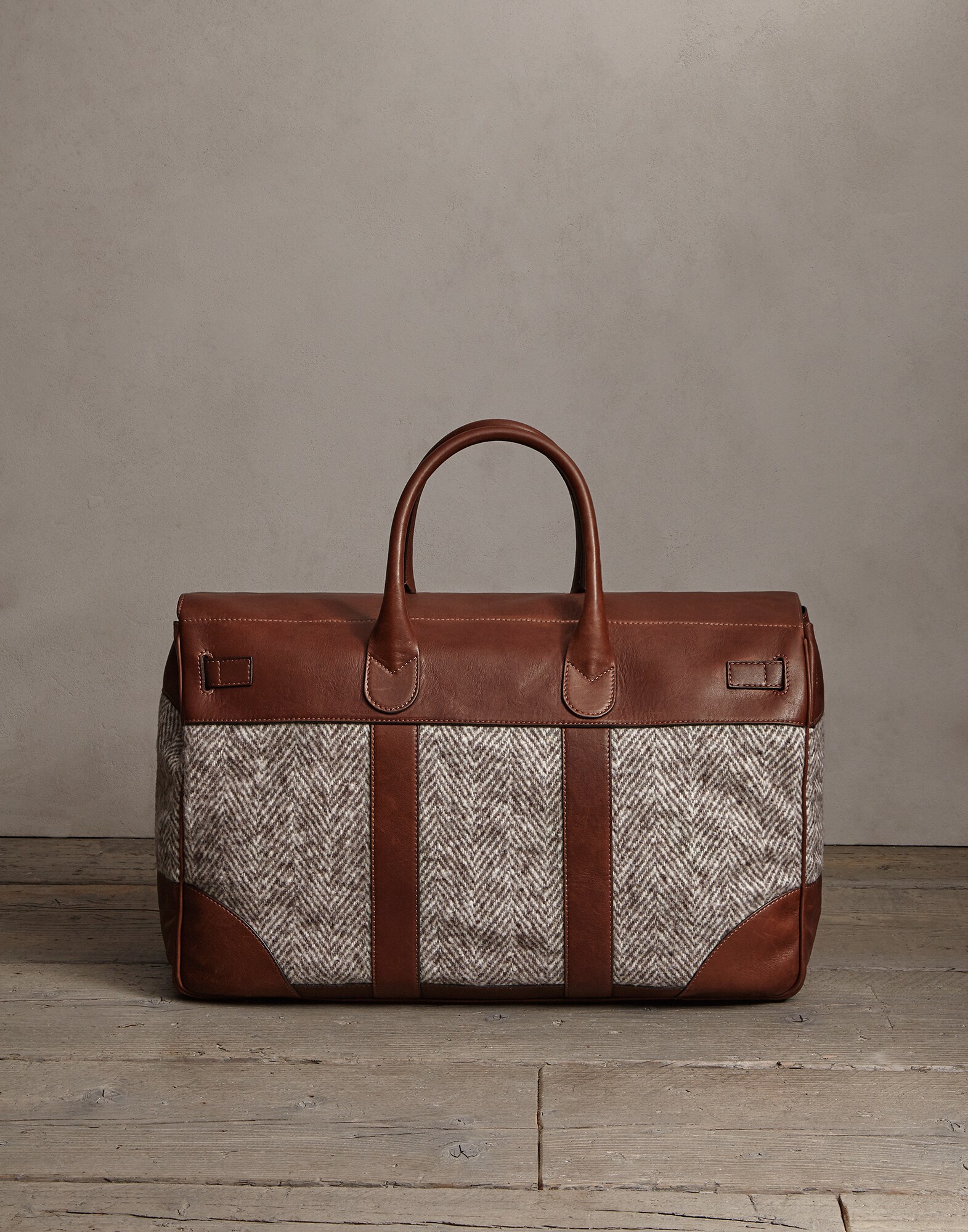 Travel Bag Brown Man 1 - Brunello Cucinelli