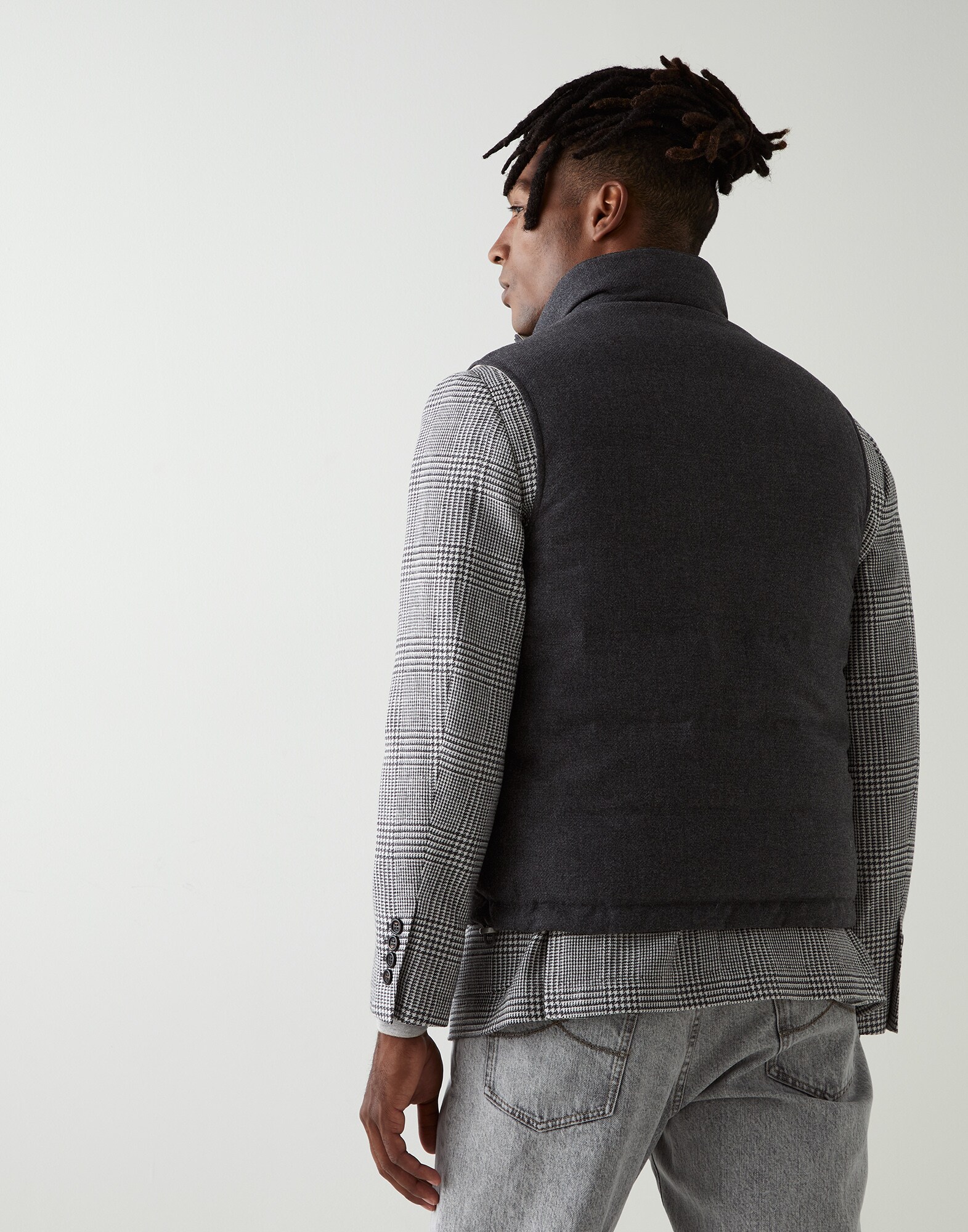 Down Vest - Back view