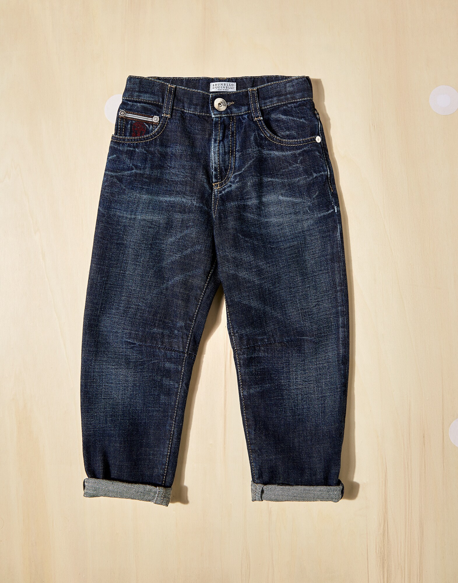Denim Pants - Front view