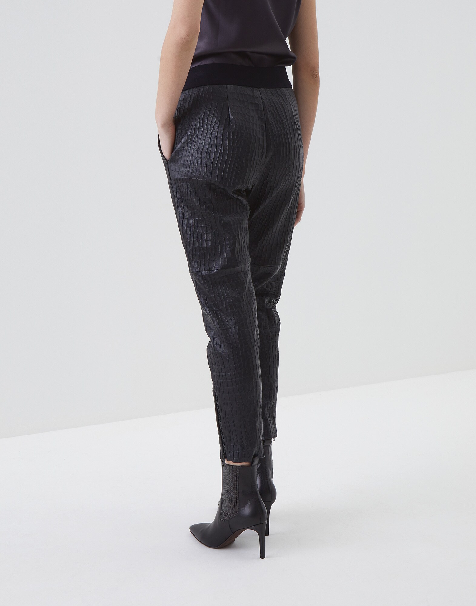 Leather Trousers - Back