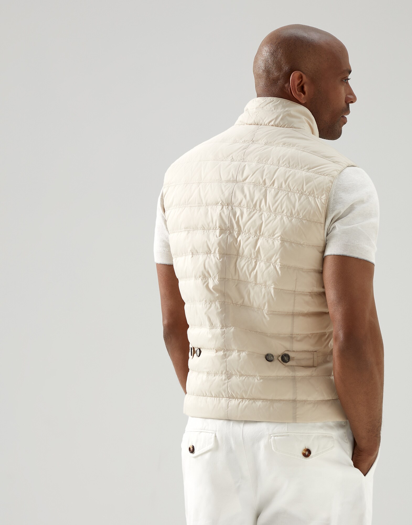 Down Vest - Back view