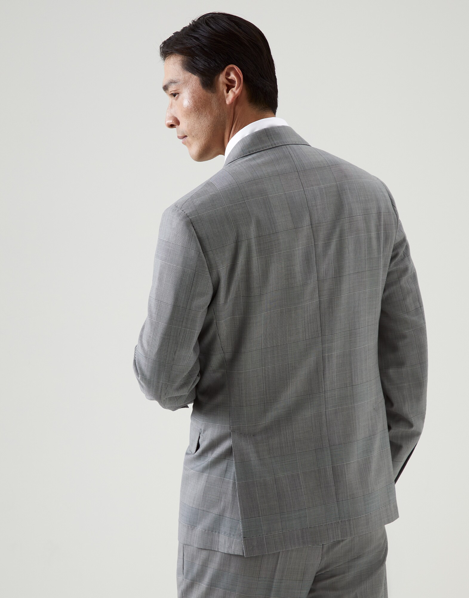 Chaqueta de Botonadura Simple - Vista trasera