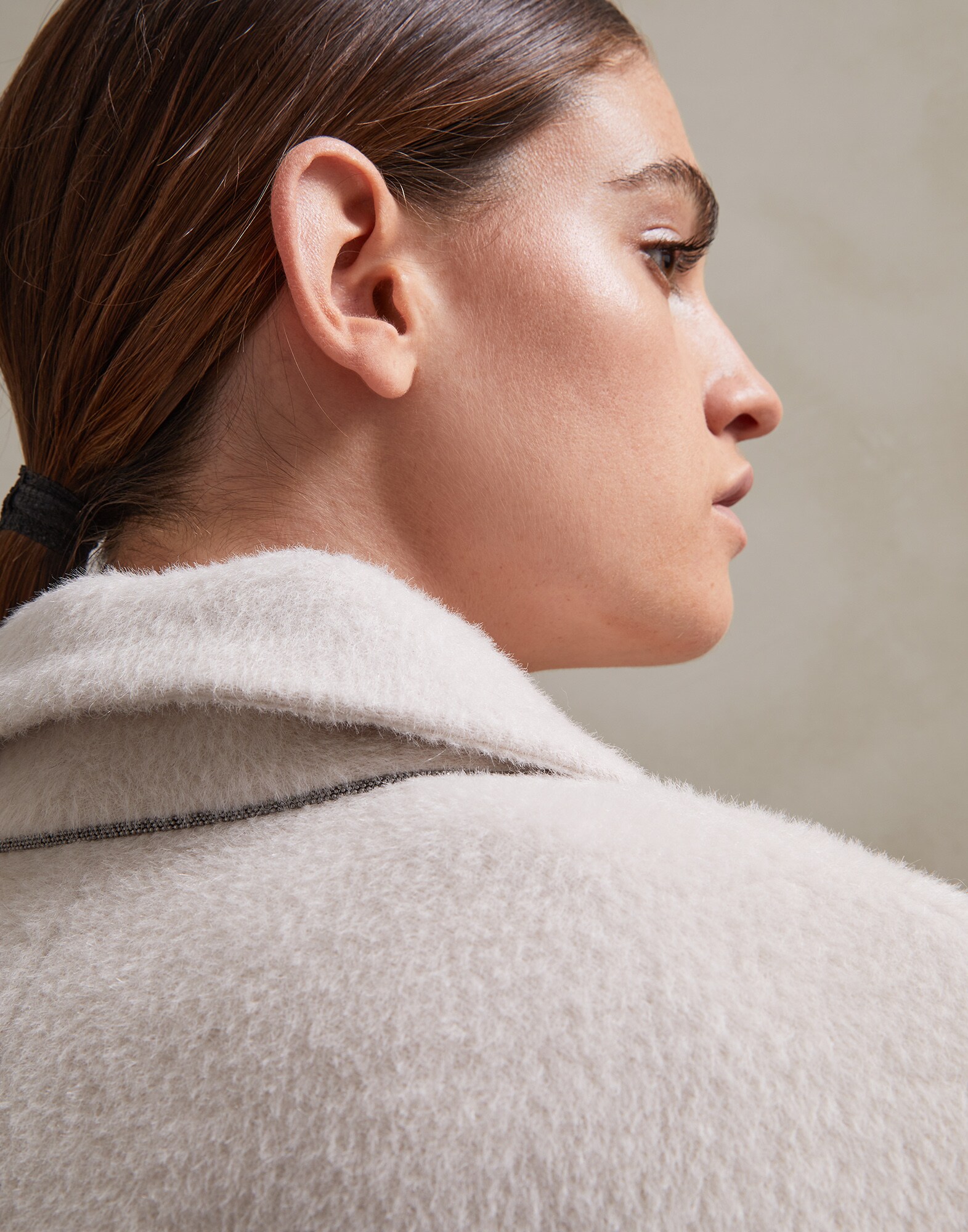 Coat White Woman 2 - Brunello Cucinelli