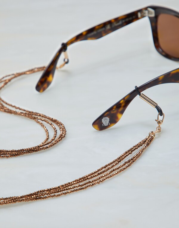 Eyewear Jewel Chain Gold Eyewear - Brunello Cucinelli