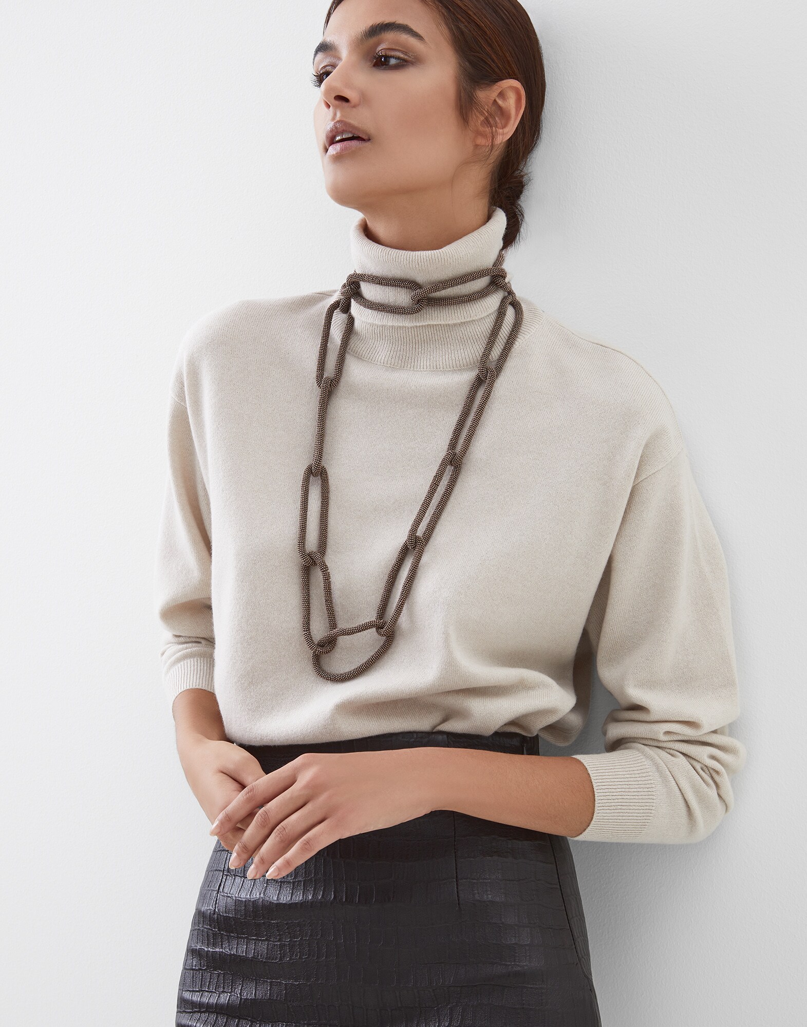 Pull Col Haut - Editorial