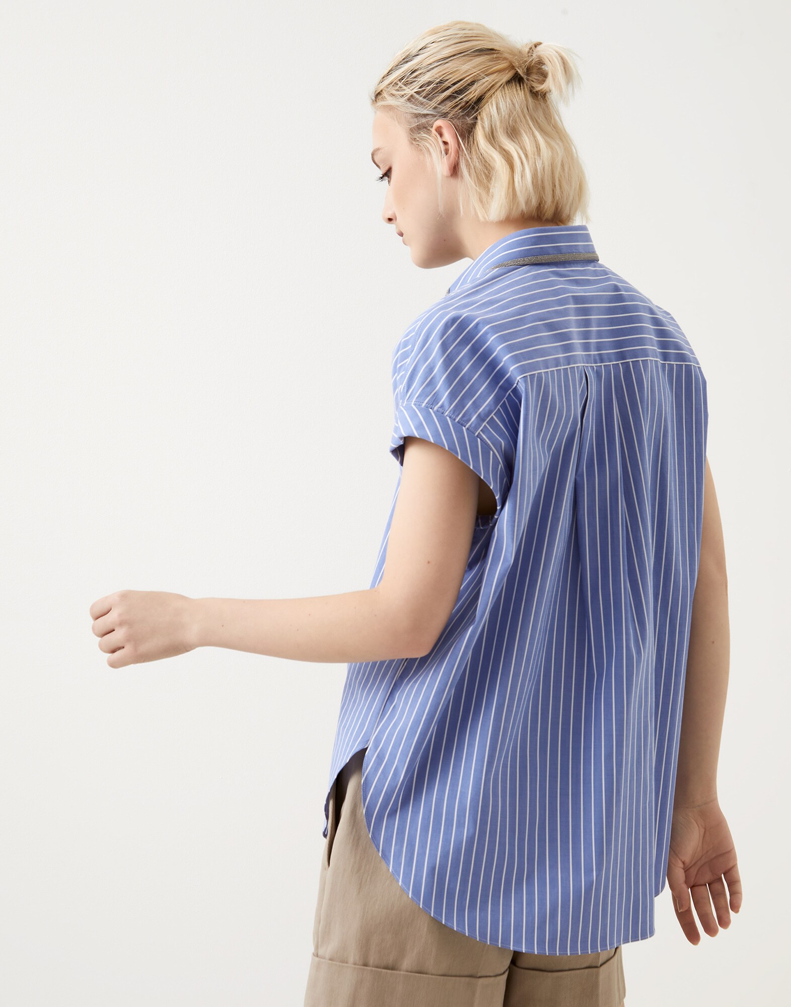 Cotton Shirt - Back view
