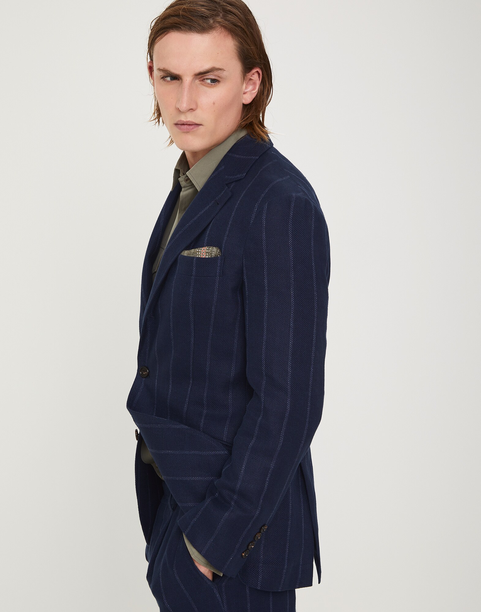 Single Breasted Blazer - Back