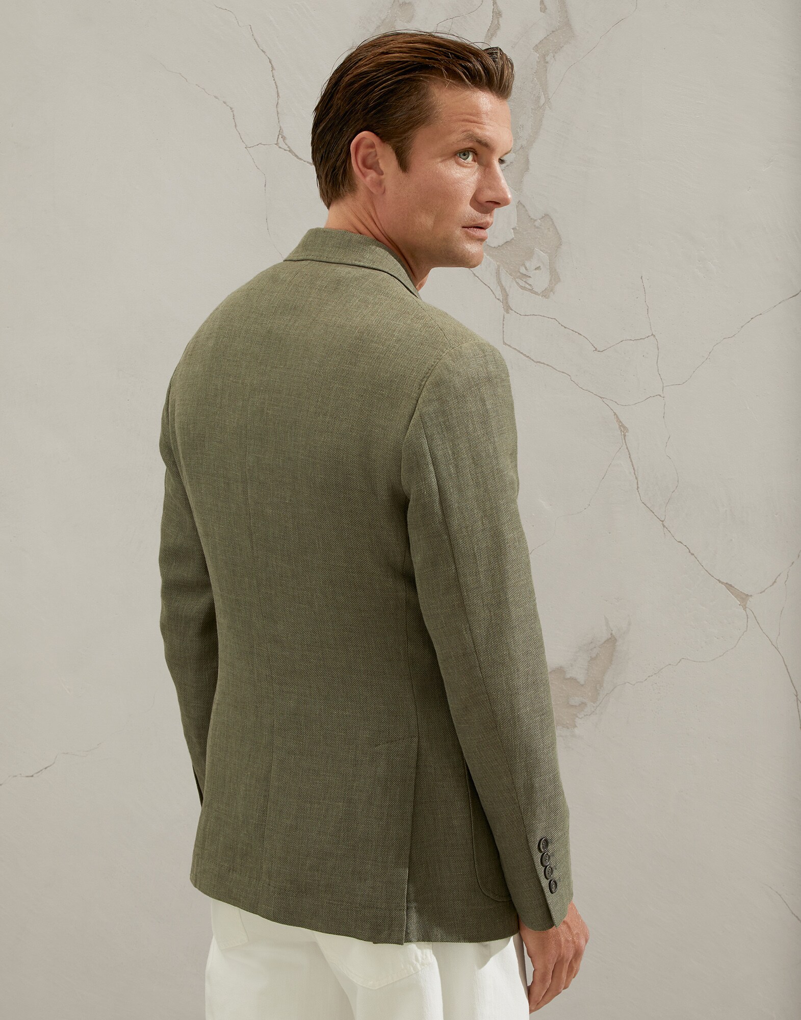 Single Breasted Blazer - Back view