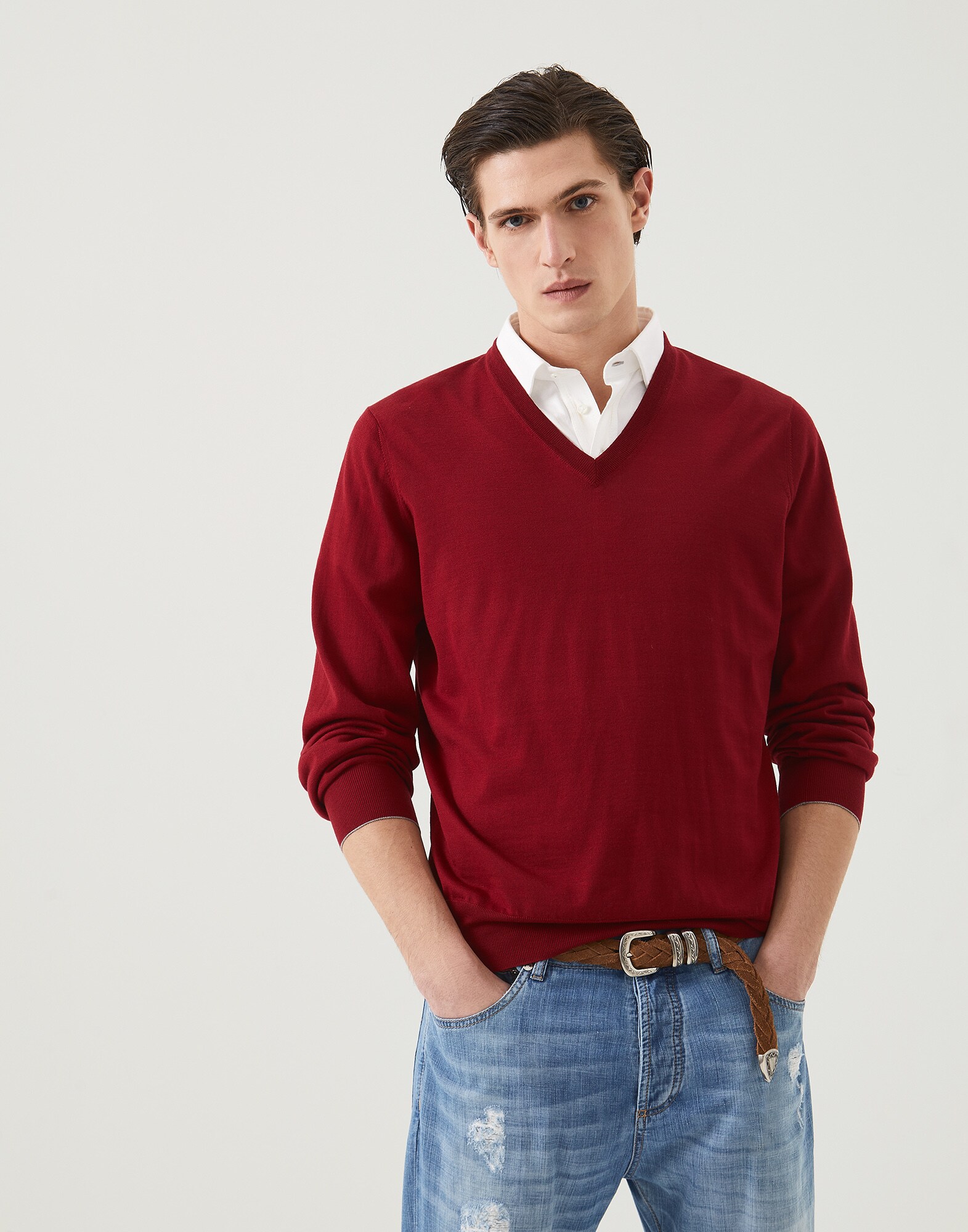 Jersey Escote Pico - Vista frontal
