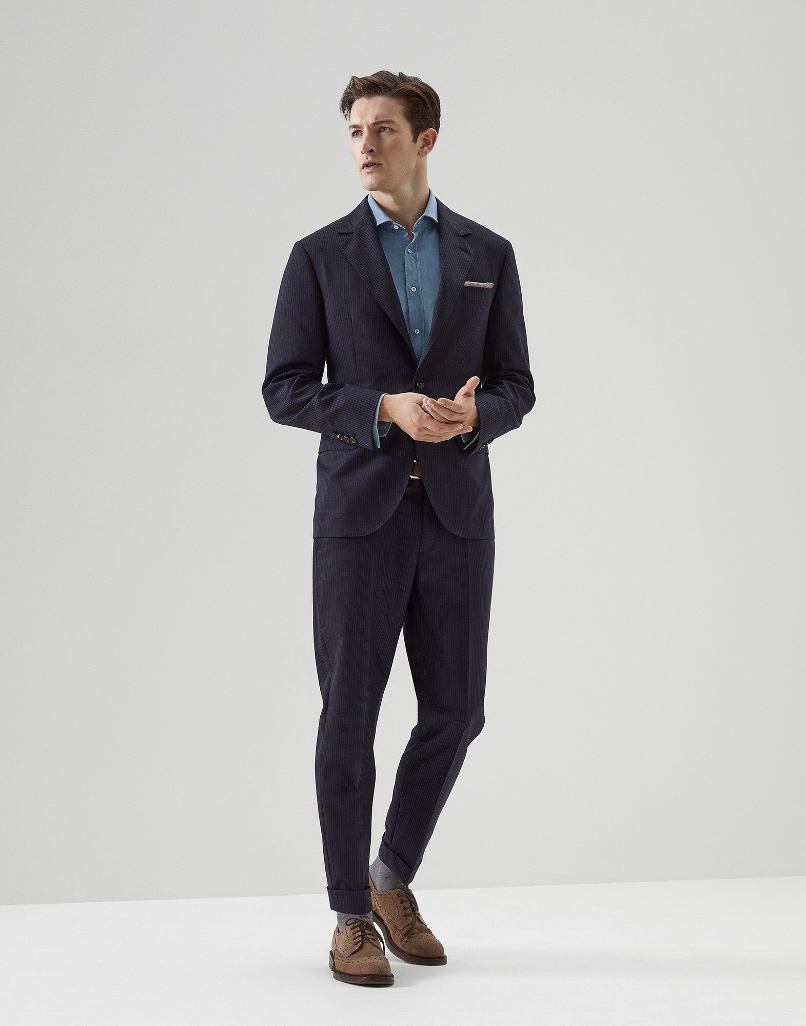 Men's elegant suits | Brunello Cucinelli