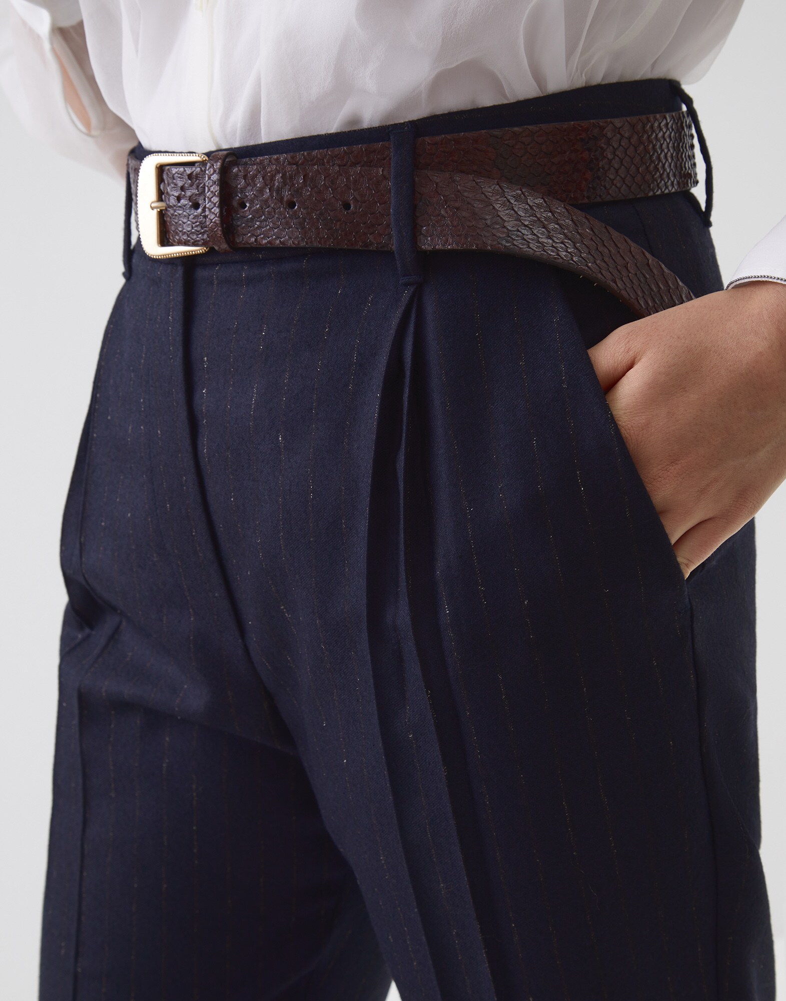 Pantalones Azul Mujer 2 - Brunello Cucinelli