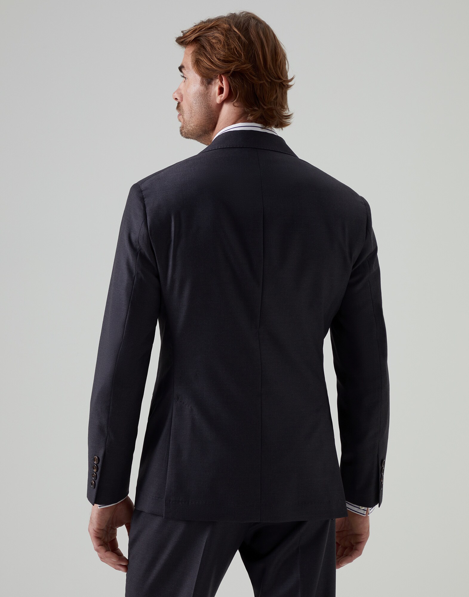 Single Breasted Blazer - Back view