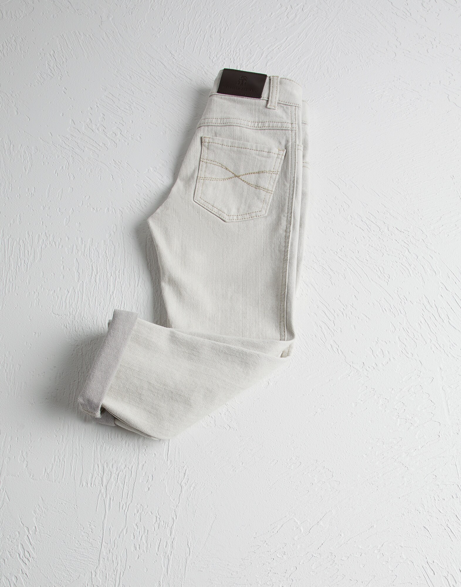 Hose aus Denim - Rückansicht