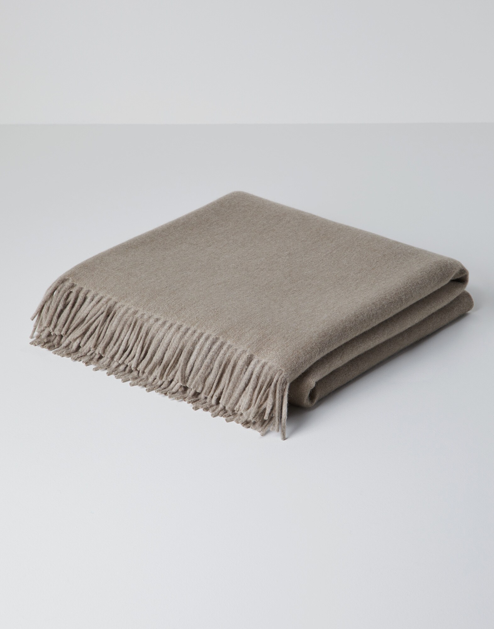 Cashmere Throw - Back view