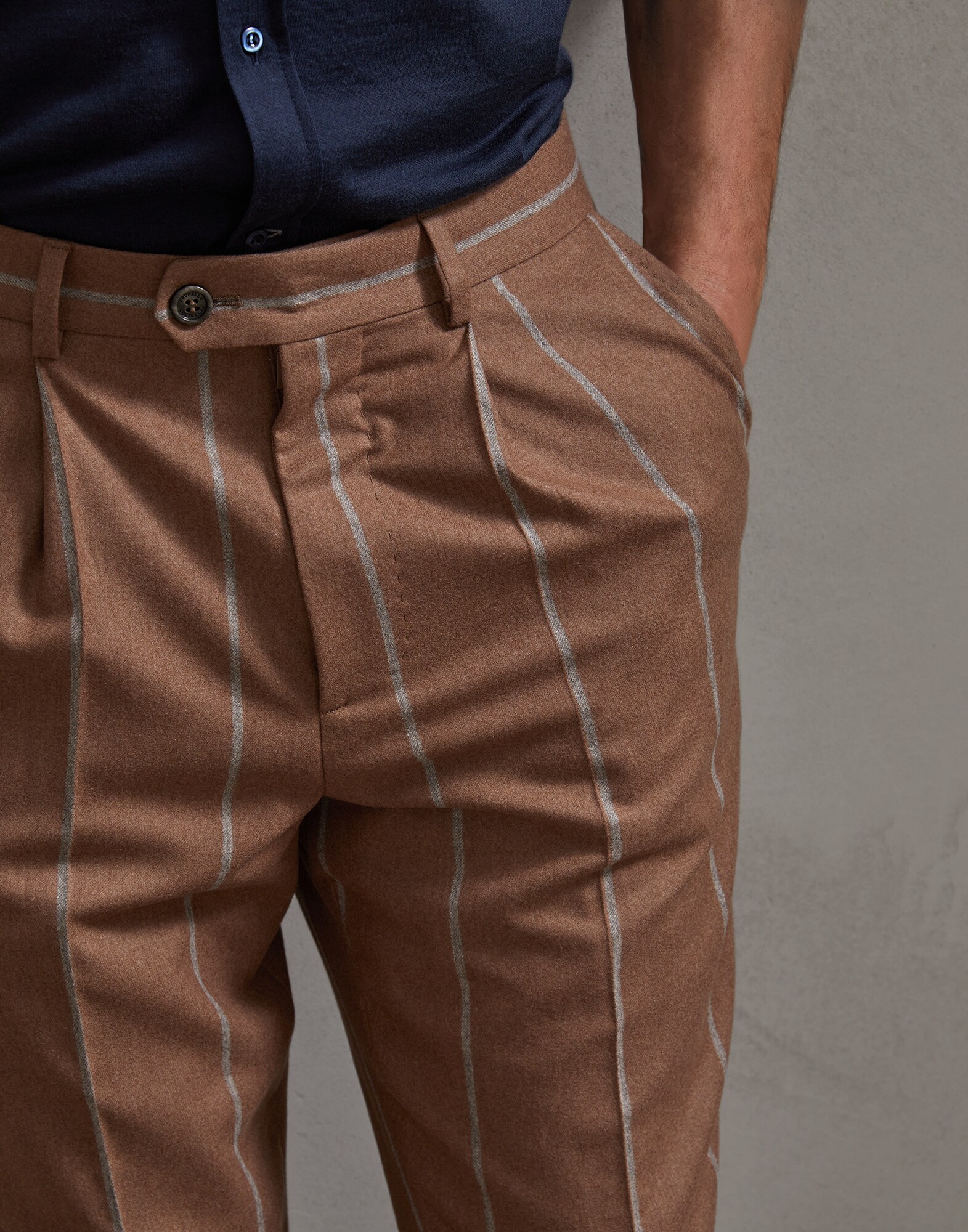 Trousers Crumble Man 2 - Brunello Cucinelli