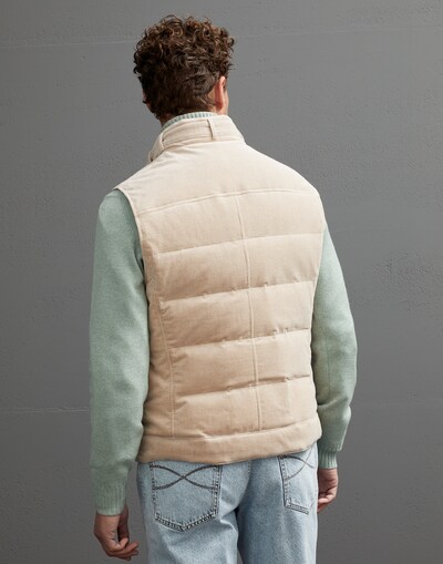 Down Vest - Back view