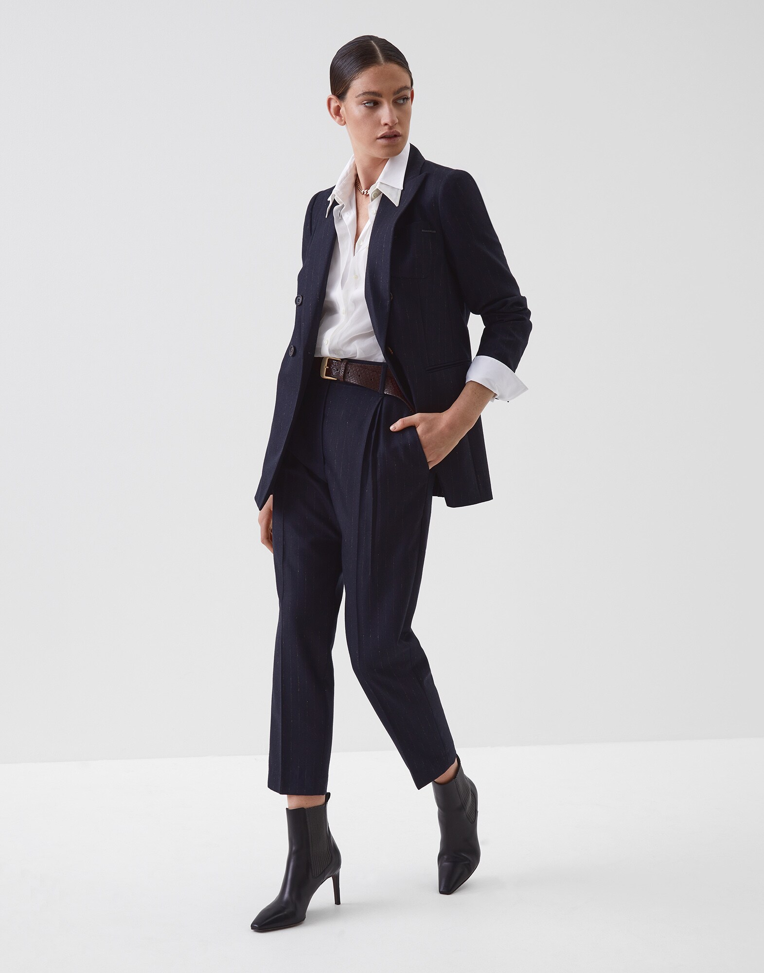 Pantalones Azul Mujer 3 - Brunello Cucinelli