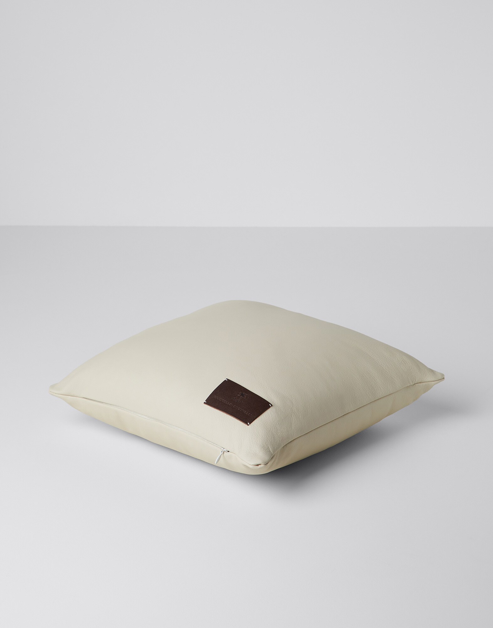 Calfskin cushion
