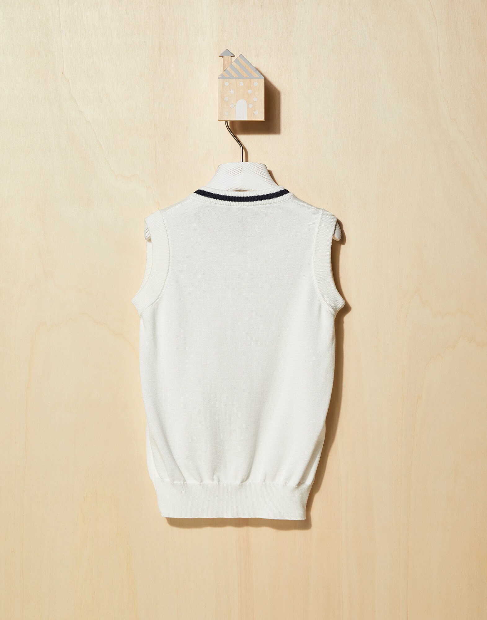V-neck Sweater - Back view