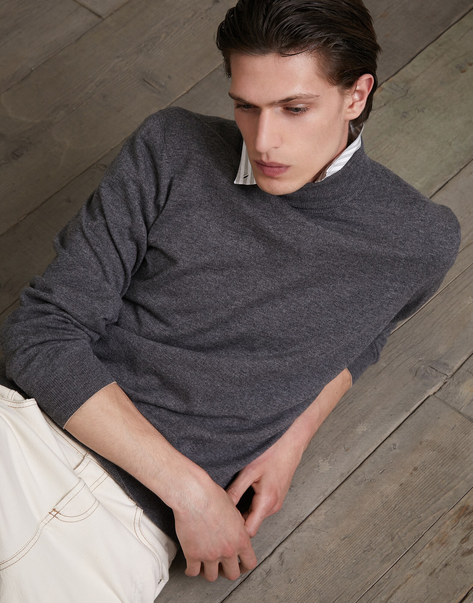 High Neck Sweater - Editorial