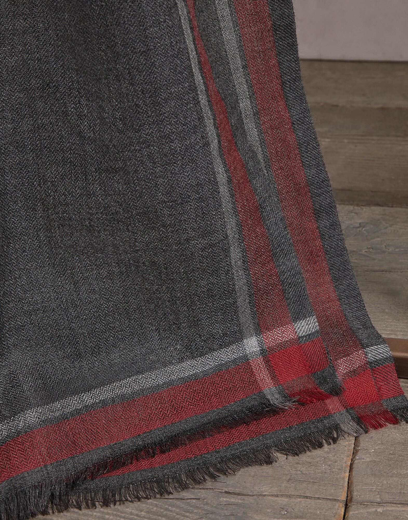 Patterned Scarf - Back