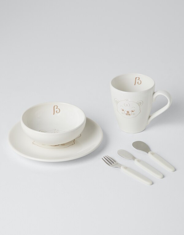 Bernie breakfast set White Baby Capsule - Brunello Cucinelli